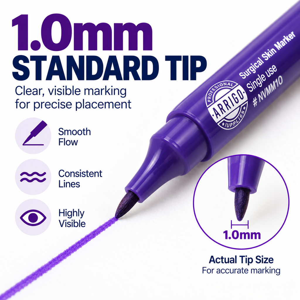 The 1.0mm standard marker tip