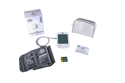 Blood Pressure Monitor – Upper Arm - Digital Monitor with Large Display & Adjustable Cuff
