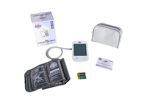 Blood Pressure Monitor – Upper Arm - Digital Monitor with Large Display & Adjustable Cuff