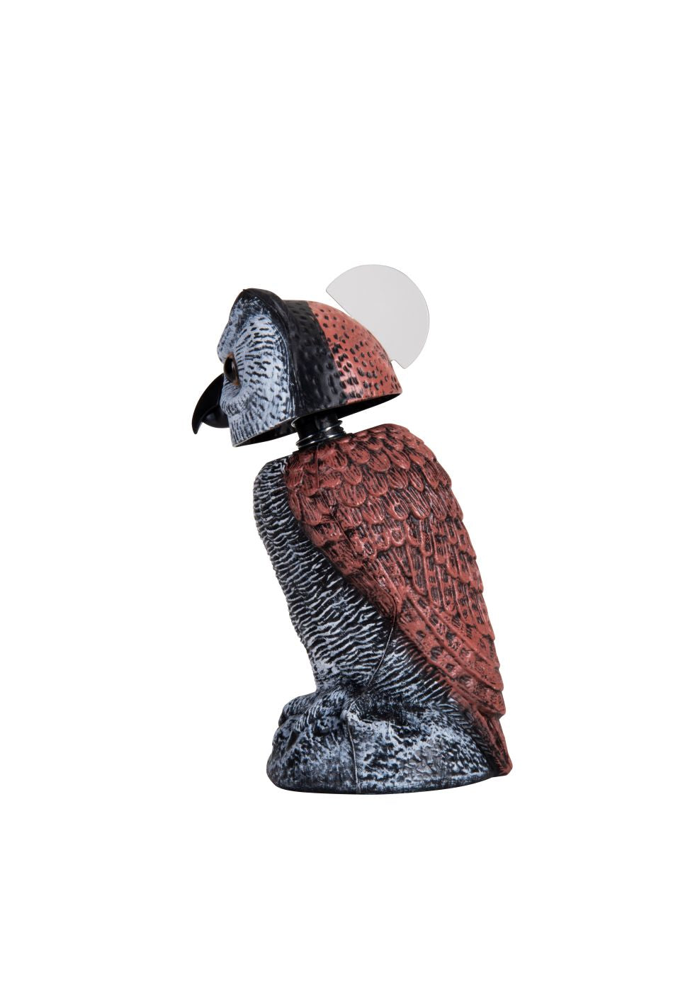 Fake Plastic Owl Decoys to Scare Birds Away - 2 Pack