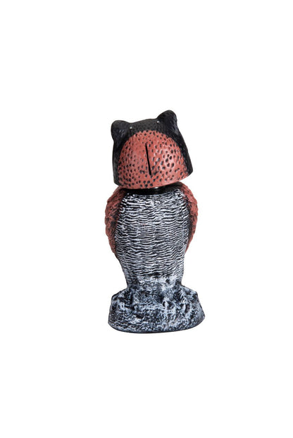 Fake Plastic Owl Decoys to Scare Birds Away - 2 Pack