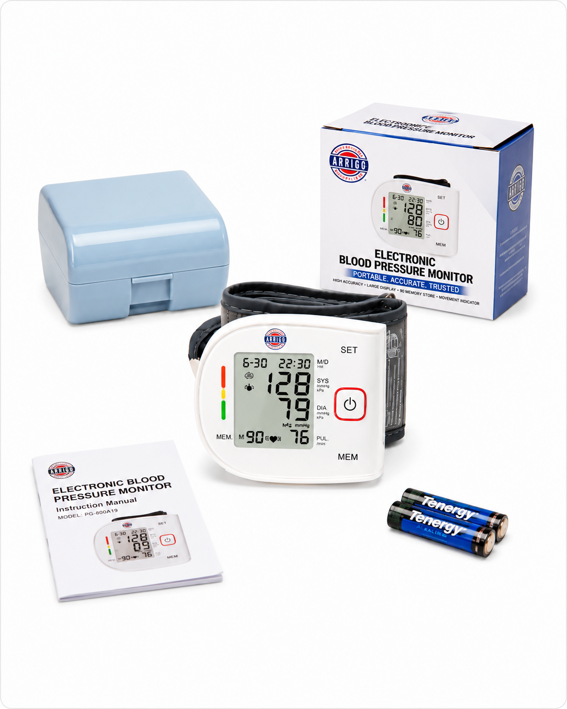 Blood Pressure Monitor – Digital Wrist  Fast & Easy At-Home Readings