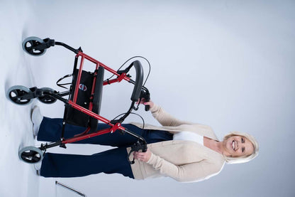 Arrigo Rollator Walker with Large Cushioned Seat
