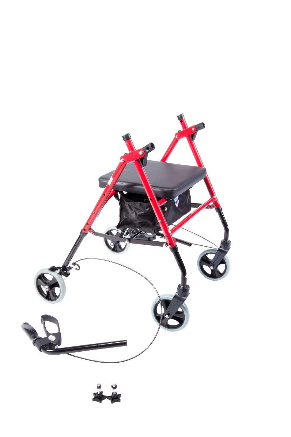 Arrigo Rollator Walker with Large Cushioned Seat