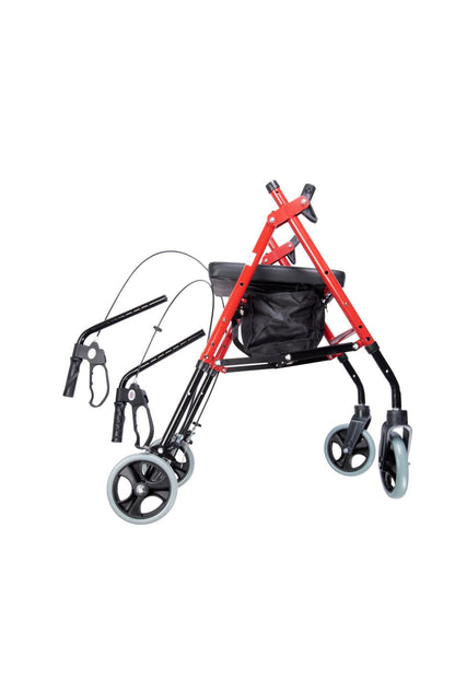 Arrigo Rollator Walker with Large Cushioned Seat