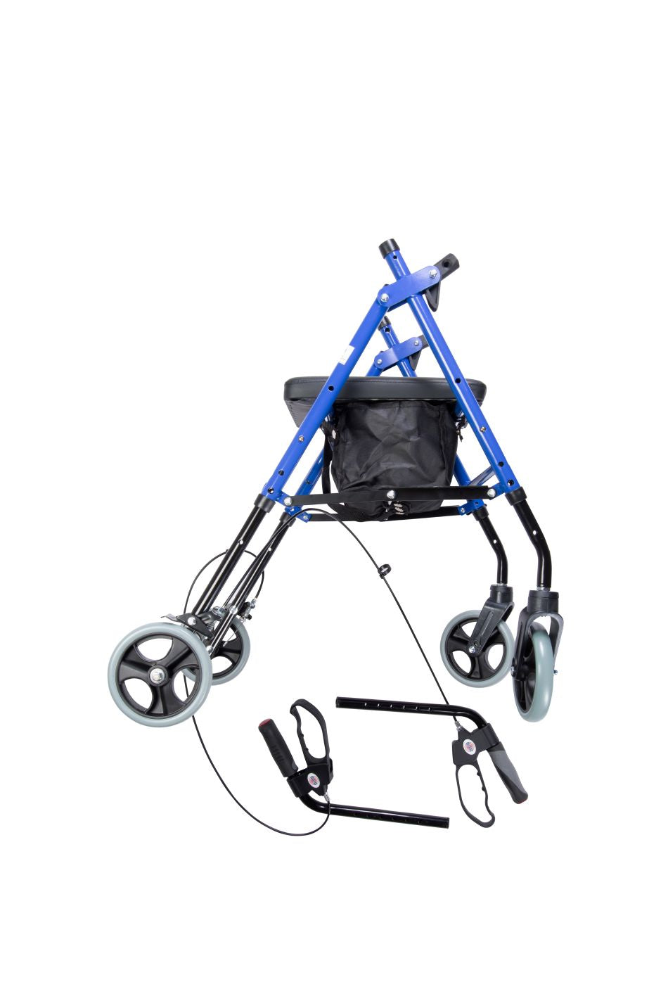 Arrigo Rollator Walker with Large Cushioned Seat