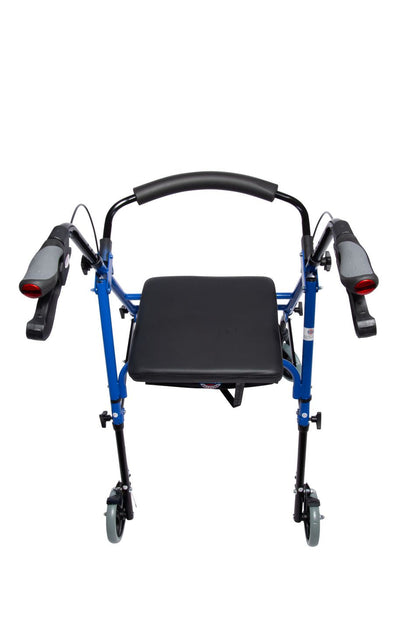Arrigo Rollator Walker with Large Cushioned Seat