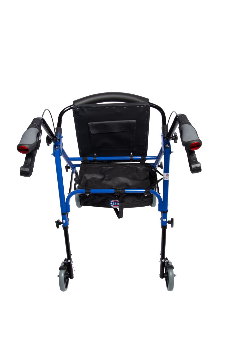 Arrigo Rollator Walker with Large Cushioned Seat