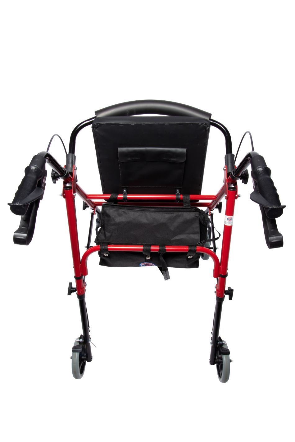 Arrigo Rollator Walker with Large Cushioned Seat