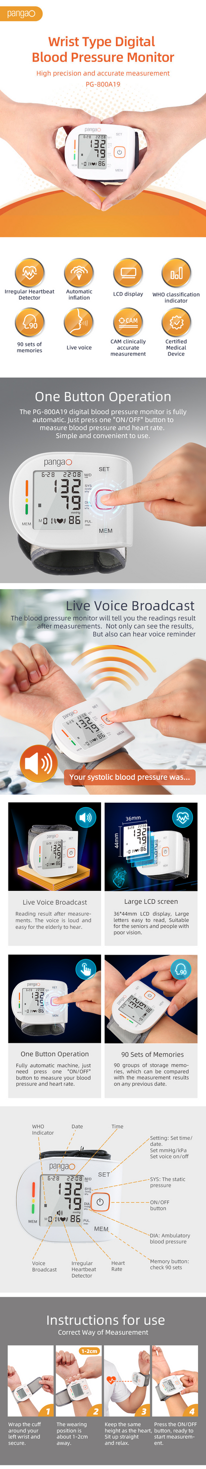 Blood Pressure Monitor - Arm (Ihealth)