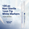 Arrigo white skin markers, 100 pack