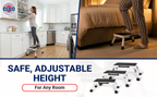 Arrigo folding steel step stool - view 8