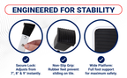 Arrigo folding steel step stool - view 9